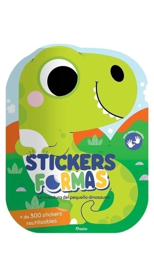 STICKERS FORMAS: LA AVENTURA DEL PEQUEÑO DINOSAURO